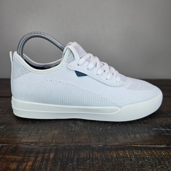 Vessi Weekend Sneaker Mens Size 6 Waterproof Shoes Marble White White Womens 7 main image 9